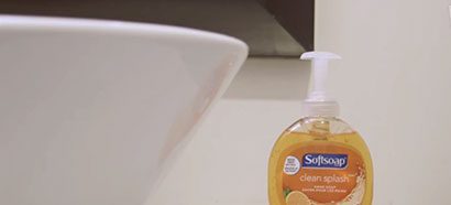 Orange handwash soup