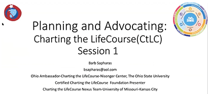Planning and Advocating: Charting the LifeCourse - Session 1