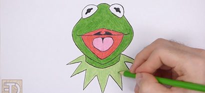 Art Class: How to Draw Kermit the Frog